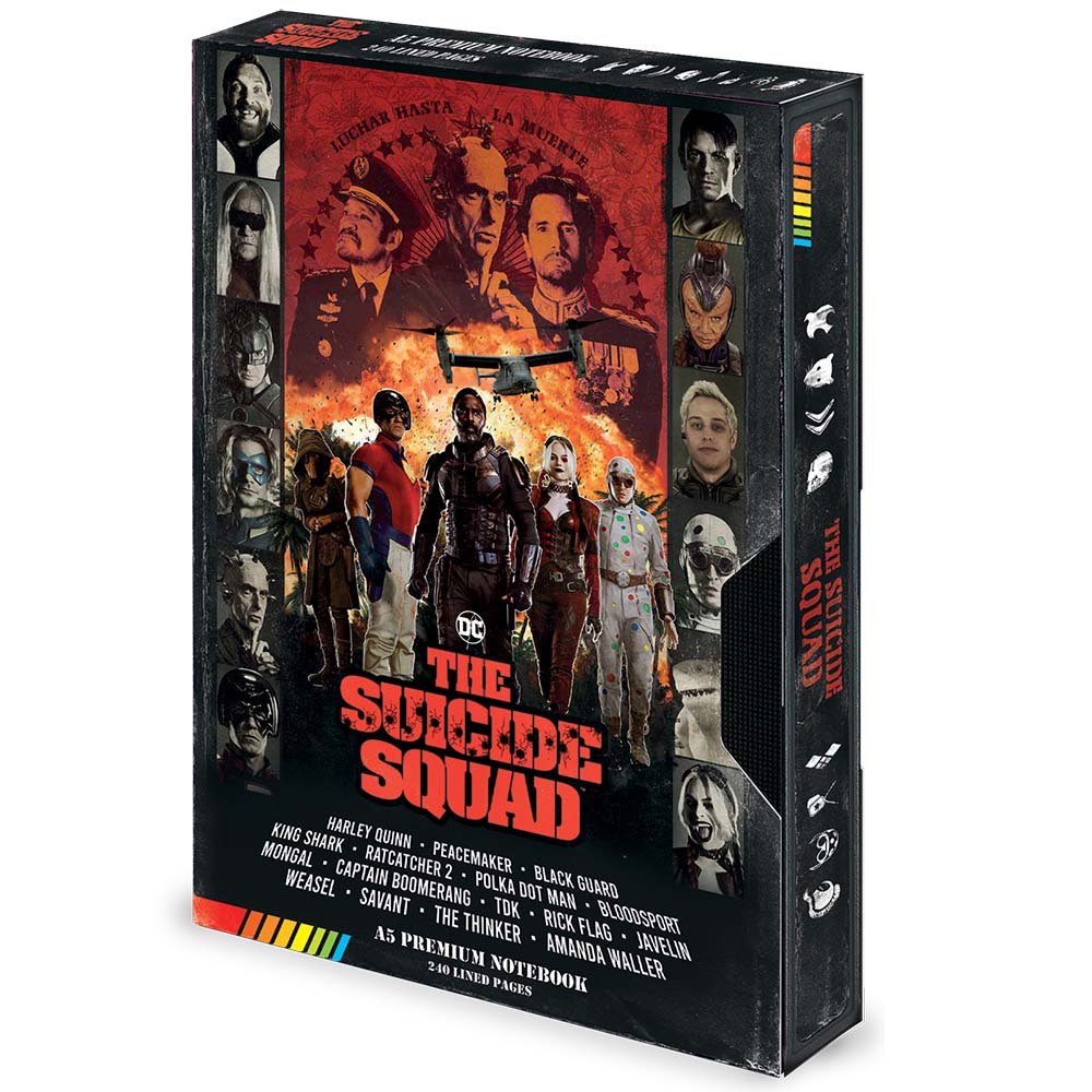 SUICIDE SQUAD スーサイドスクワッド (ジョーカー 生誕 80周年 ) - VHS / Premium A5 / ノート・メモ帳 - PGS